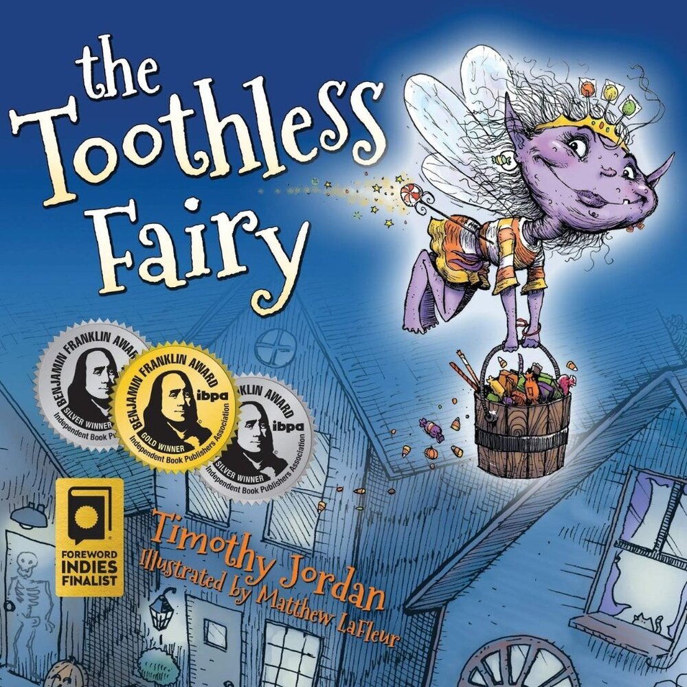 The Toothless Fairy Hardcover Children’s Halloween Picture Book SIGNED